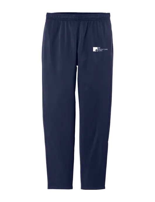 Womens Tricot Navy Track Jogger w/My Urgent Care Logo