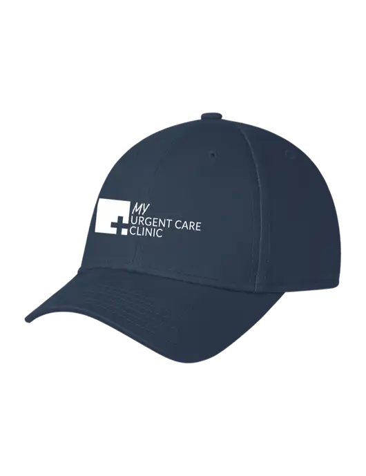 Navy Structured Cap Hook & Loop w/My Urgent Care Logo