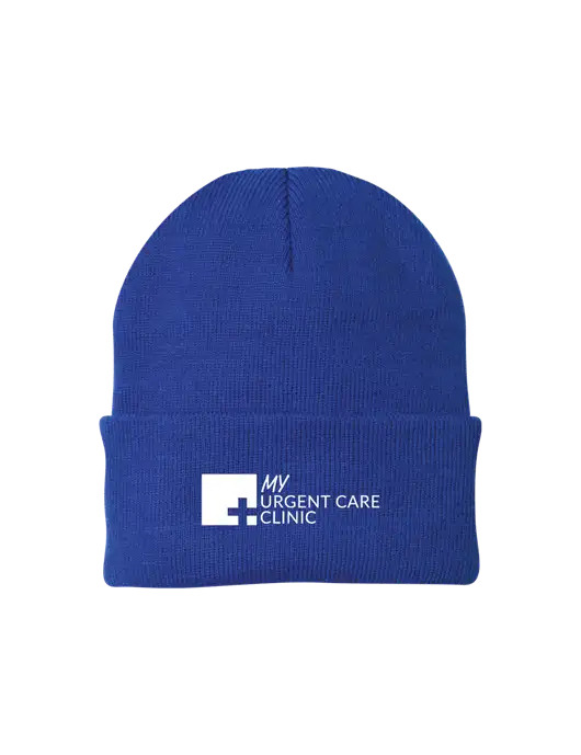 Royal Knit Cap w/My Urgent Care Logo