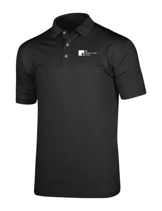 Callaway Vibrant Black Ventilated Polo w/My Urgent Care Logo