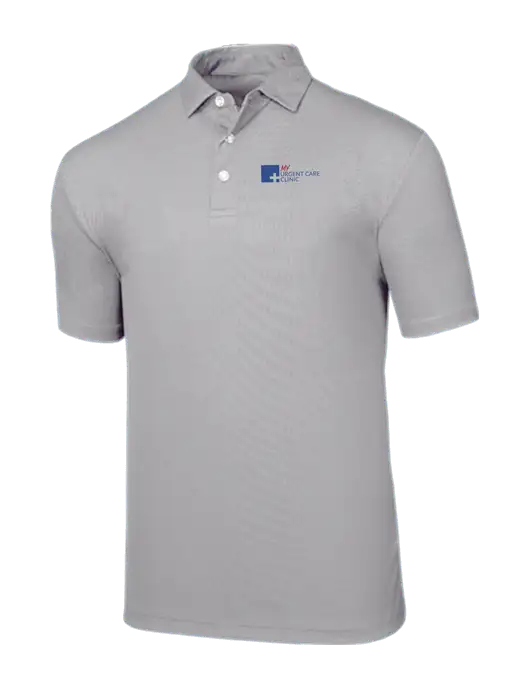 Callaway Birdseye Light Grey Polo w/My Urgent Care Logo