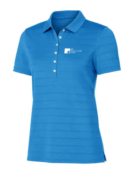 Callaway Womens Royal Blue Ventilated Polo w/My Urgent Care Logo