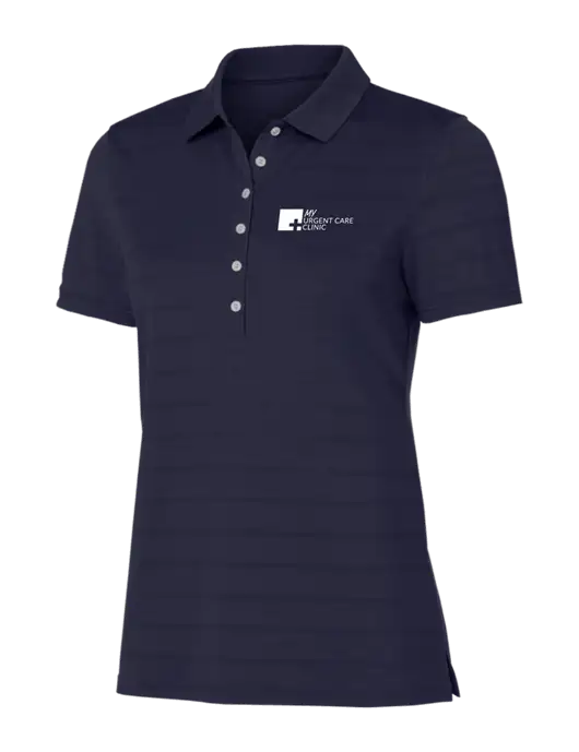 Callaway Womens Navy Ventilated Polo w/My Urgent Care Logo