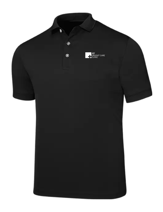Callaway Ottoman Black Polo w/My Urgent Care Logo