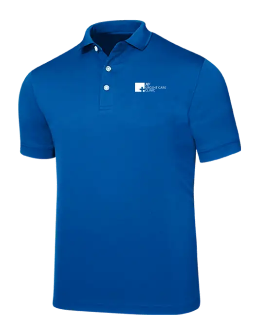 Callaway Ottoman Royal Blue Polo w/My Urgent Care Logo