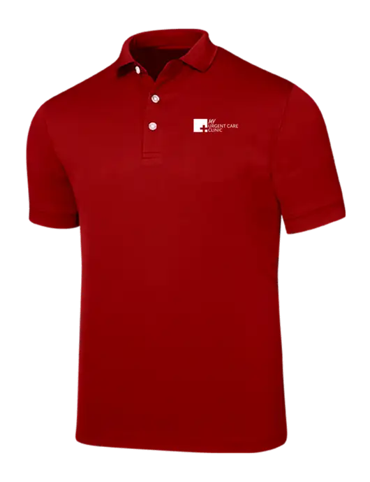 Callaway Ottoman Red Polo w/My Urgent Care Logo