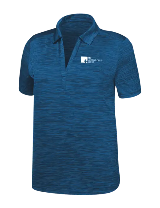 Callaway Womens Medium Slate Blue Broken Stripe w/My Urgent Care Logo