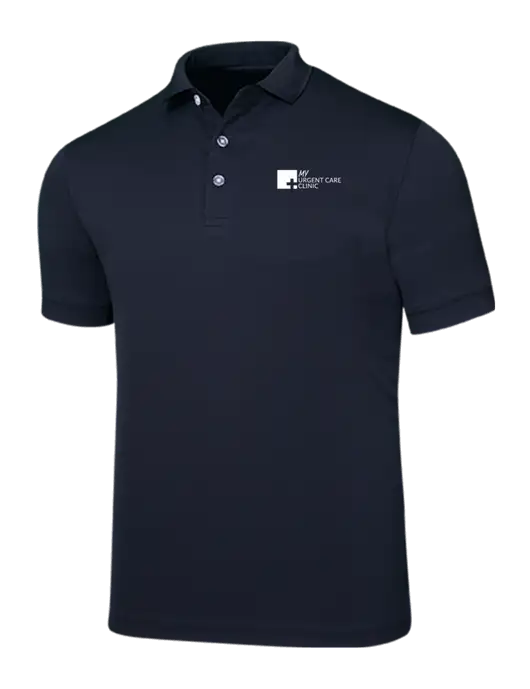 Callaway Ottoman Navy Polo w/My Urgent Care Logo