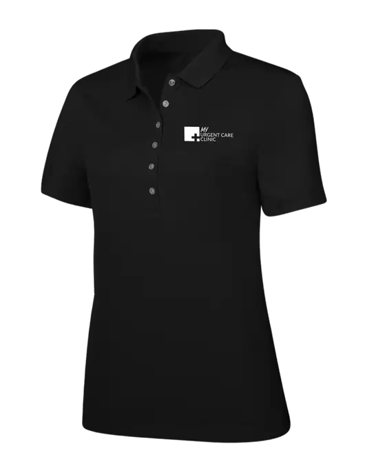 Callaway Womens Ottoman Black Polo w/My Urgent Care Logo