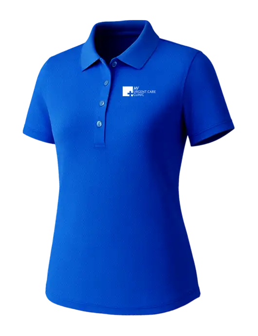 Callaway Womens Core Royal Performance Polo w/My Urgent Care Logo