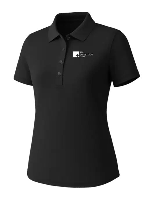 Callaway Womens Core Black Performance Polo w/My Urgent Care Logo
