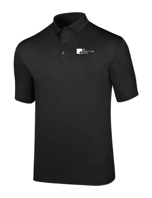 Callaway Opti-Dri Black Chev Polo w/My Urgent Care Logo