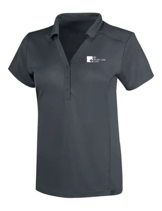 OGIO Dark Grey Womens Framework Polo w/My Urgent Care Logo