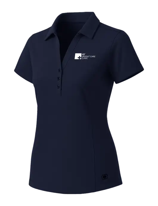 OGIO Womens Navy ONYX Polo w/My Urgent Care Logo