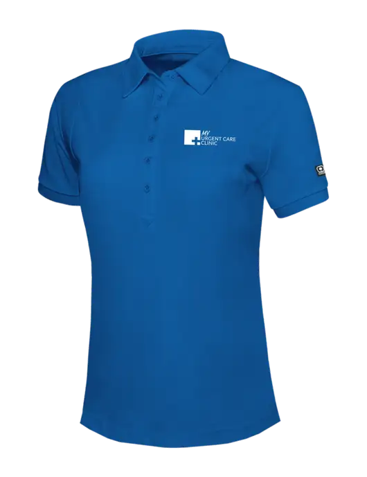 OGIO Womens Royal Blue Jewel Polo w/My Urgent Care Logo