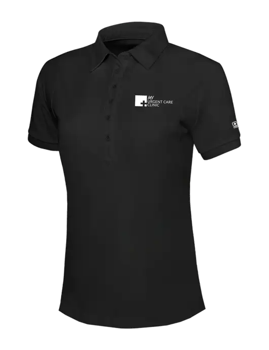 OGIO Womens Blacktop Jewel Polo w/My Urgent Care Logo