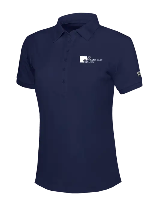 OGIO Womens Navy Jewel Polo w/My Urgent Care Logo