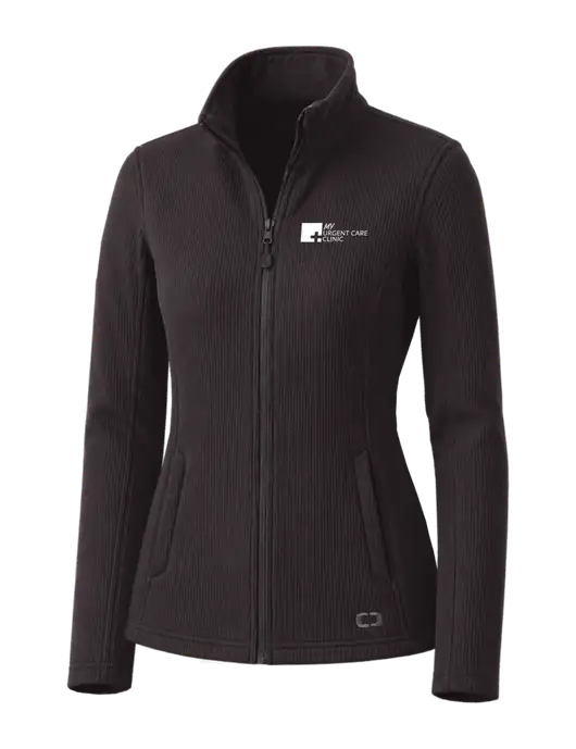 OGIO Blacktop Womens Grit Fleece Jacket w/My Urgent Care Logo