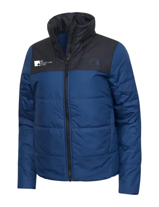 North Face Womens Navy Everyday Insulated Jacket w/My Urgent Care Logo