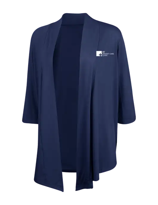 Dress Navy Blue Womens Concept Shrug w/My Urgent Care Logo