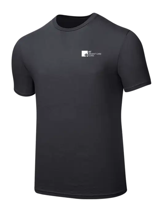 Seriously Soft Charcoal T-Shirt w/My Urgent Care Logo