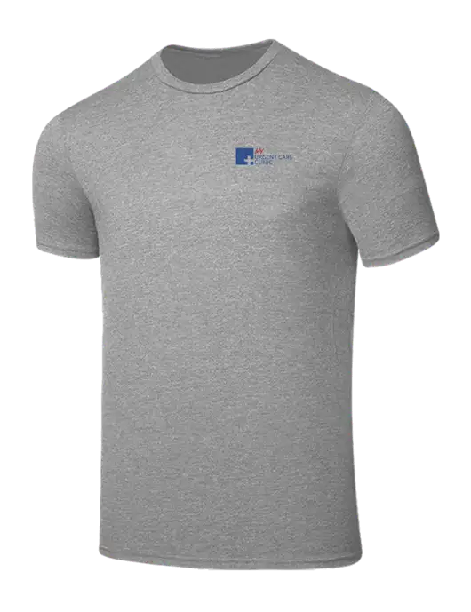 Seriously Soft Light Heather Grey T-Shirt w/My Urgent Care Logo