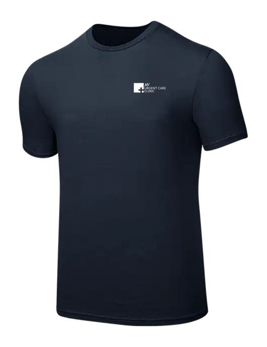 Seriously Soft Navy T-Shirt w/My Urgent Care Logo
