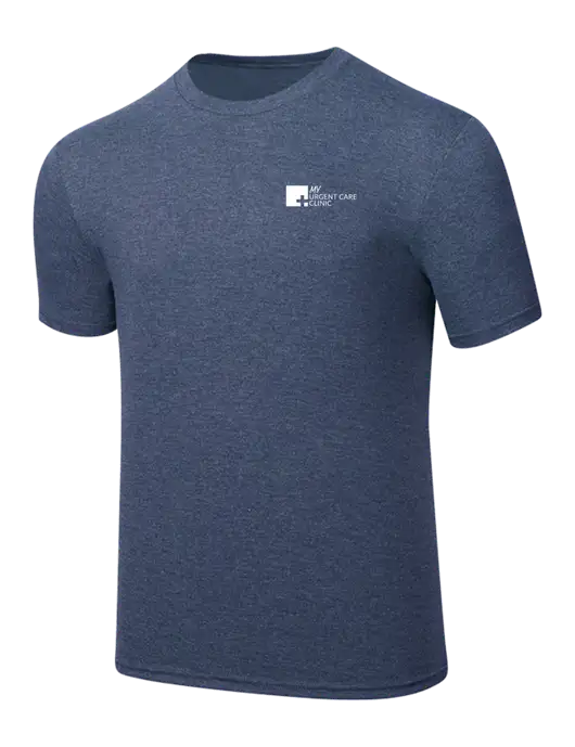 Simply Soft Navy Frost 4.5oz  Poly/Combed Ring Spun Cotton T-Shirt w/My Urgent Care Logo