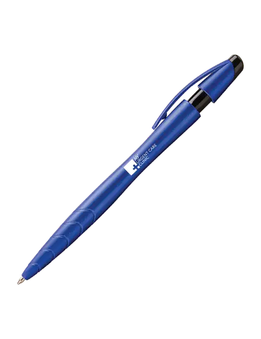 Awali Blue Metallic Pen - Black Ink w/My Urgent Care Logo
