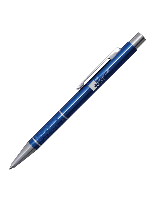 St George Blue Pen - Blue Ink w/My Urgent Care Logo