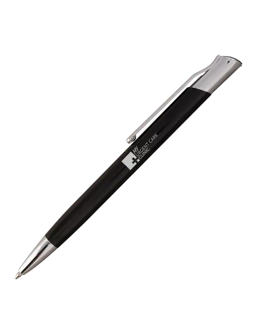 San Malo Black Pen - Black Ink w/My Urgent Care Logo