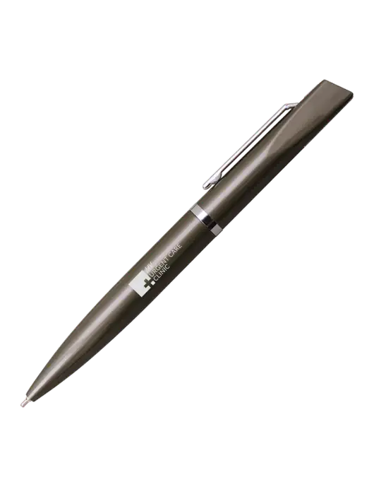 Santos Gunmetal Pen - Black Ink w/My Urgent Care Logo