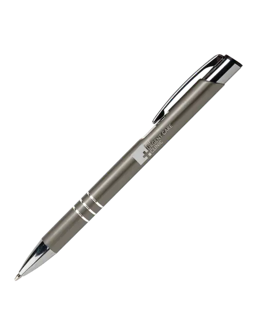 Laurent Gunmetal Pen - Black Ink w/My Urgent Care Logo