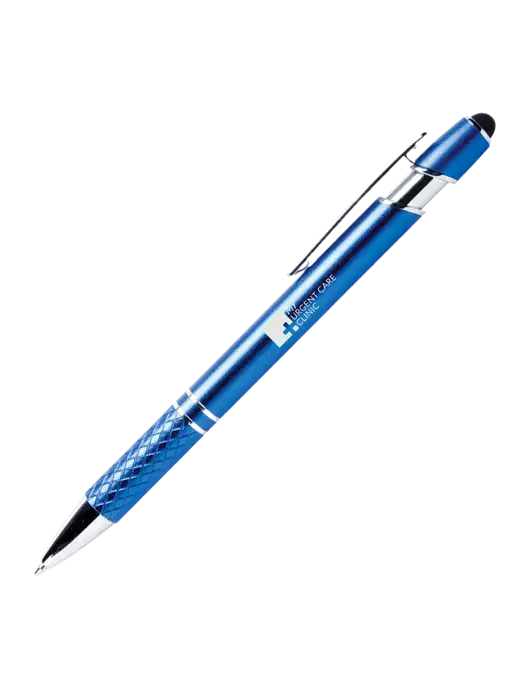 Valencia Blue Stylus Pen - Black Ink w/My Urgent Care Logo