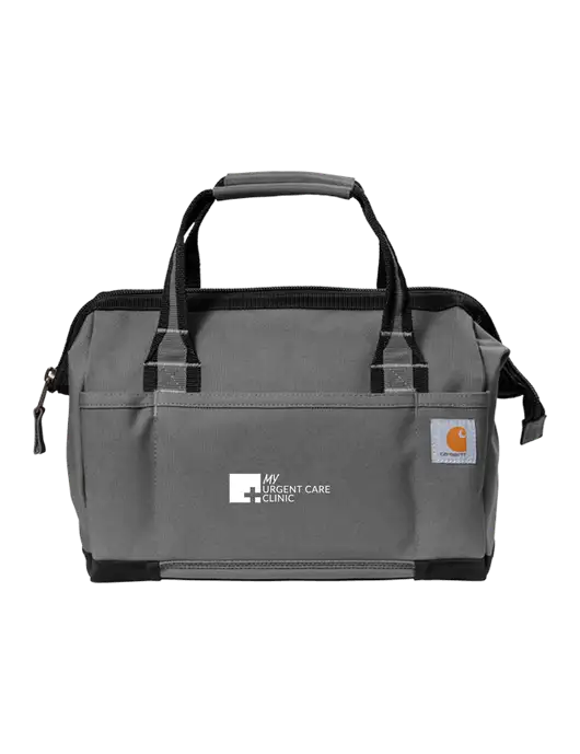 Carhartt Foundry Series 14” Grey Tool Bag w/My Urgent Care Logo