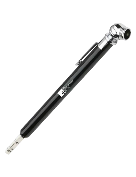Quick View Black Tire Gauge w/My Urgent Care Logo