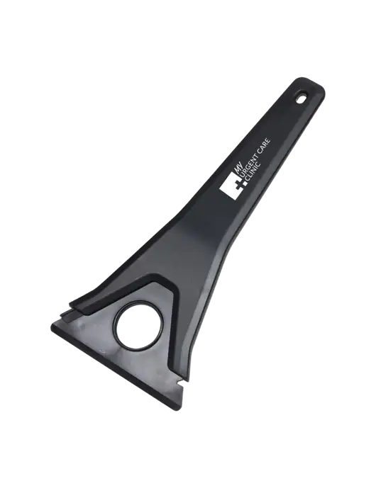 TriBlade Black Windshield Scraper w/My Urgent Care Logo