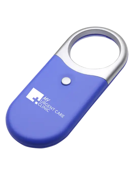 Compact Blue Magnifier Light w/My Urgent Care Logo