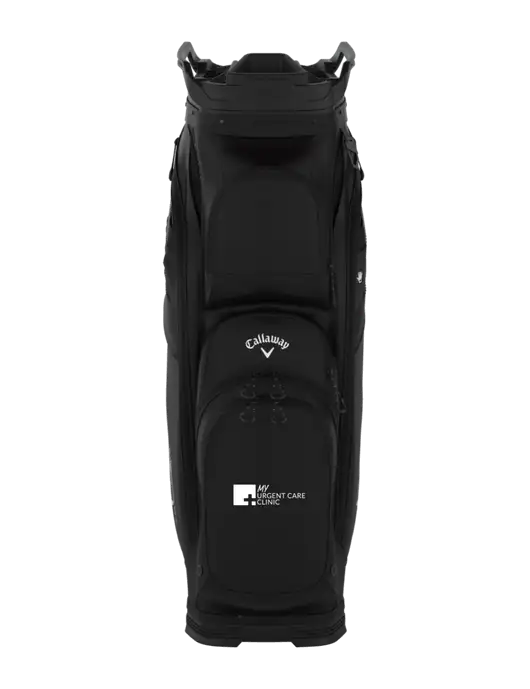 Callaway Org 14 Black Golf Bag  w/My Urgent Care Logo