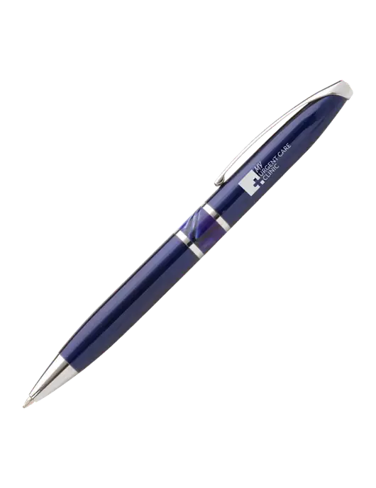 Illusion Navy Pen - Black Ink w/My Urgent Care Logo