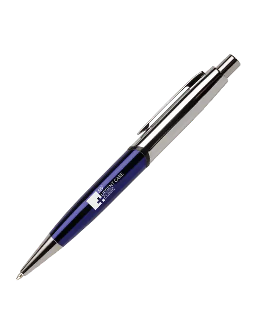 Chimera Blue Pen - Black Ink w/My Urgent Care Logo