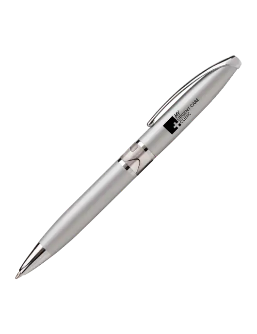 Illusion Silver Pen - Black Ink w/My Urgent Care Logo