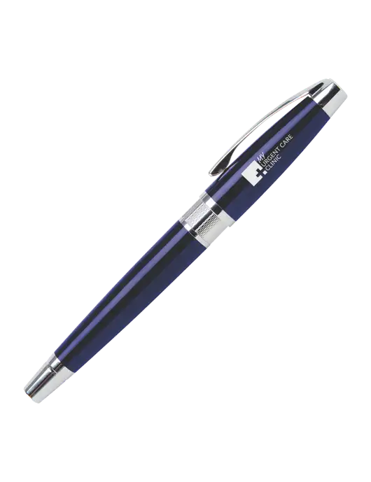 Masscotti Navy Rollerball Pen - Black Ink w/My Urgent Care Logo