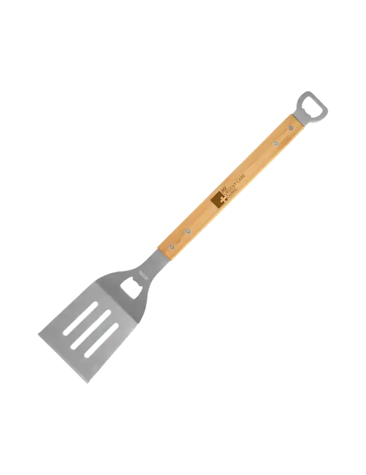 Bamboo BBQ Spatula w/My Urgent Care Logo