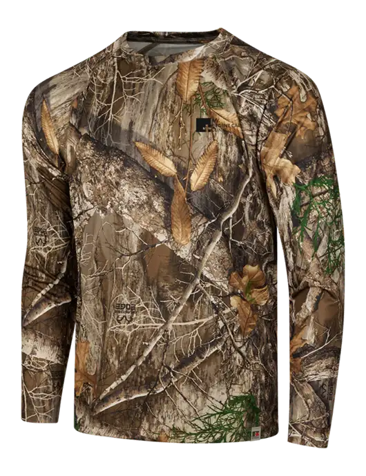 Russell Outdoors Realtree Edge Camo Performance Long Sleeve T-Shirt w/My Urgent Care Logo