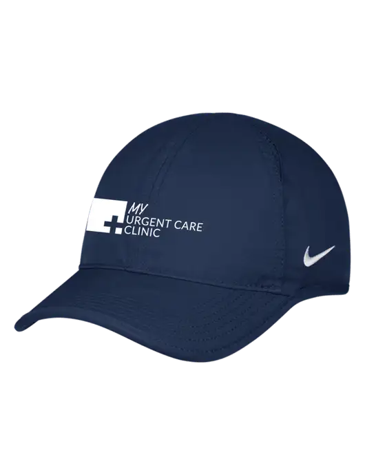 Nike Navy Featherlight Cap w/My Urgent Care Logo