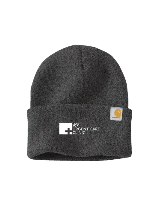 Carhartt Dark Grey Watch Cap 2.0 w/My Urgent Care Logo