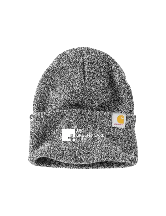 Carhartt Medium Grey Heather Watch Cap 2.0 w/My Urgent Care Logo
