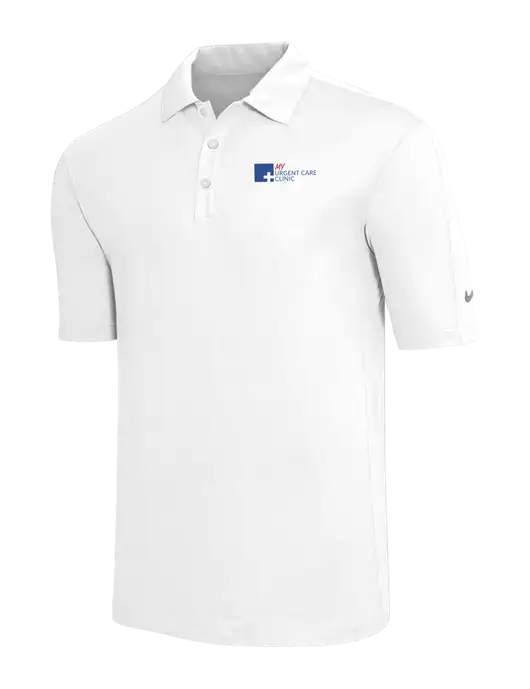 Nike White Tech Sport Dri-FIT Polo w/My Urgent Care Logo