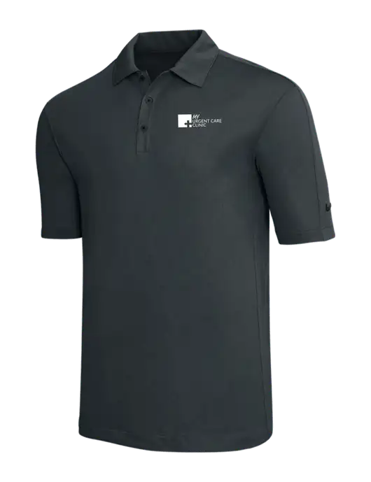 Nike Dark Grey Tech Sport Dri-FIT Polo w/My Urgent Care Logo